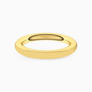 Classic Full Round Band | Yellow Gold