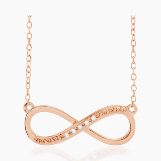 Immense Diamond Necklace | Rose Gold