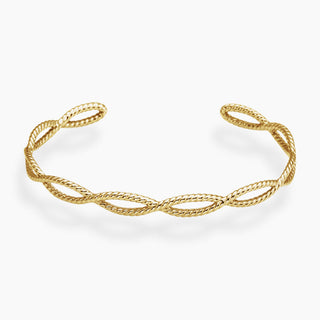 Rope Cuff | Yellow Gold