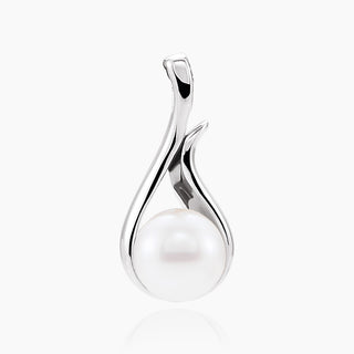 Freshwater Pearl Pendant | White Gold