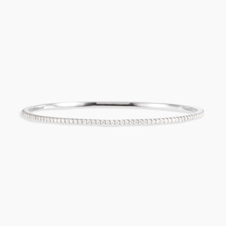 Diamond Bangle | White Gold