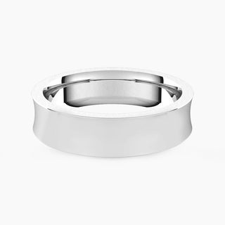 Classic Concave Band | Platinum