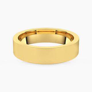 Classic Flat Band | Yellow Gold