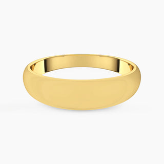 Classic Band Round Tapered | Yellow Gold