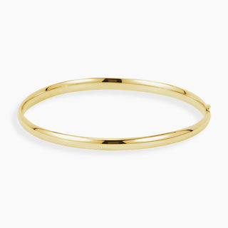 Hinged Bangle Bracelet | Yellow Gold