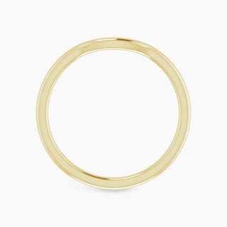 Contour Wedding Band | Yellow Gold