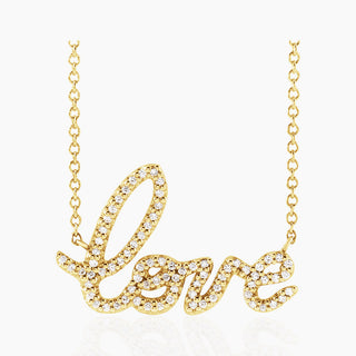 LOVE Necklace | Yellow Gold