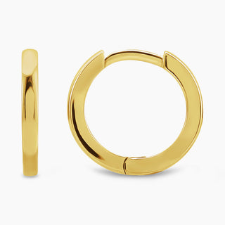 Small Hoops Earrings | Yellow Gold