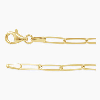 Paperclip Chain | Yellow Gold