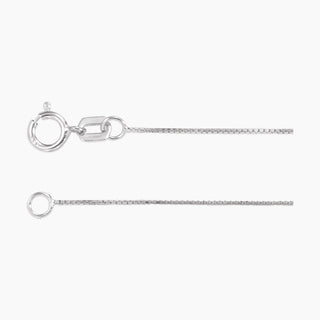 Box Chain | White Gold