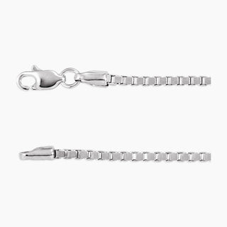 Box Chain | White Gold