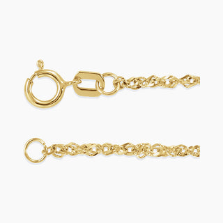 Singapore Chain | Yellow Gold