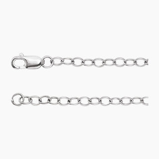 Cable Chain | White Gold