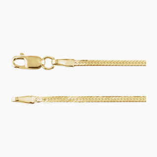 1.60mm Herringbone Chain | Yellow Gold