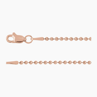 Bead Chain | Rose Gold