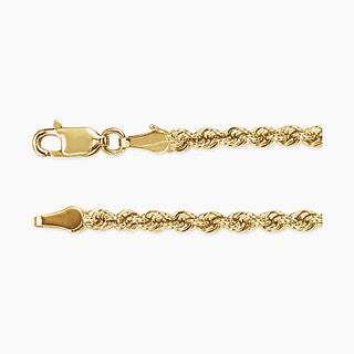 3.00mm Rope Chain | Yellow Gold